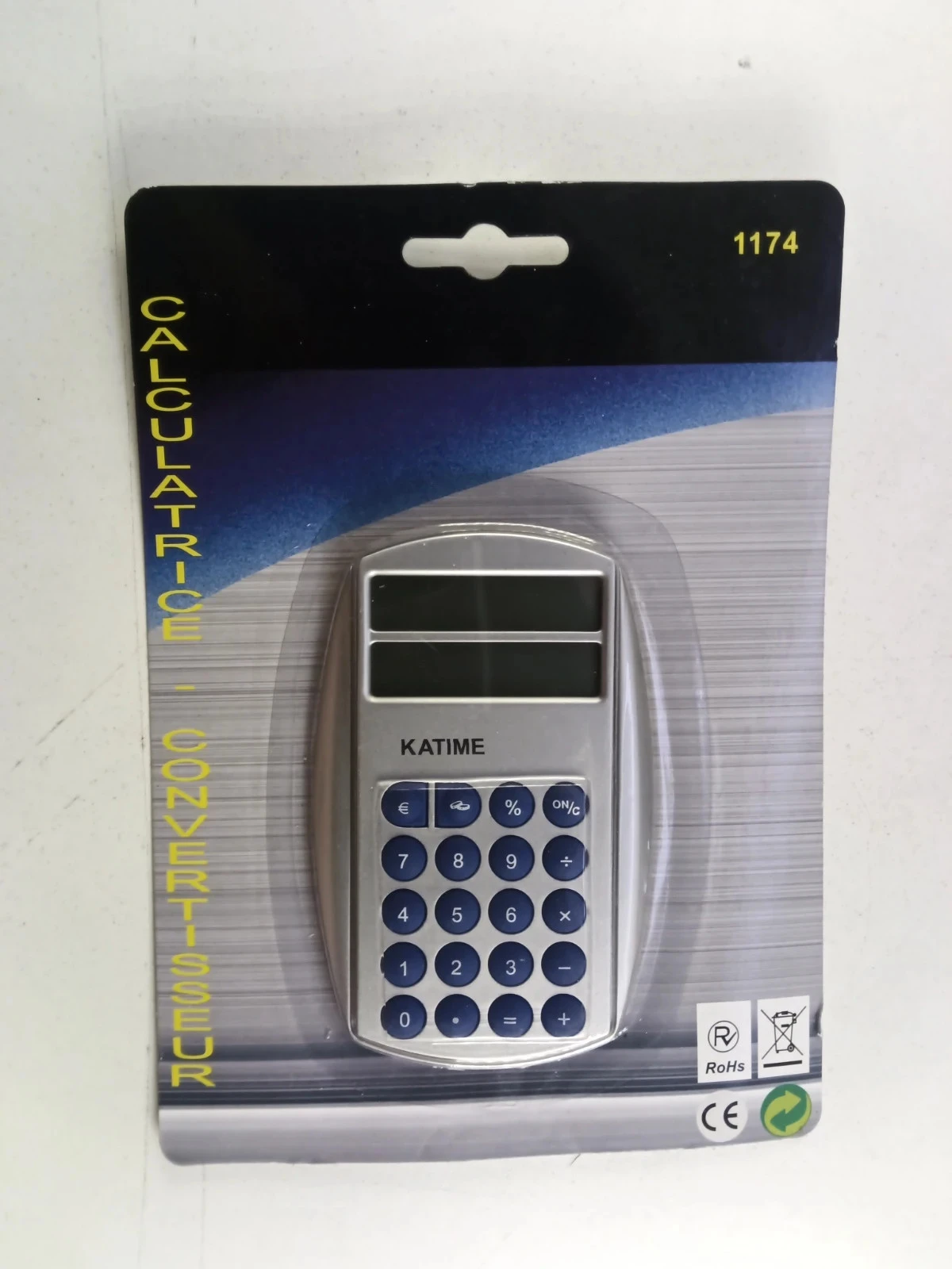 Calculatrice Katime avec fonction convertisseur, référence 1174. neuf